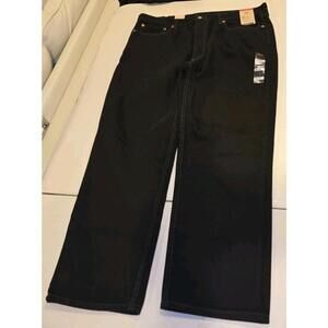 Levi's 550 Jeans Relaxed Fit 38x30 Black 00550-0260 NWT
